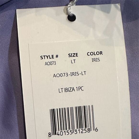 Andie Women's Multicolor‎ One Piece Bodysuit Scoop Neck Size LT - Picture 6 of 8